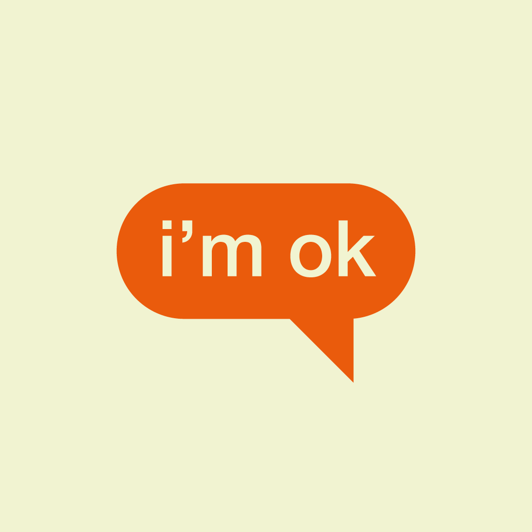 I'm OK (imok) logo