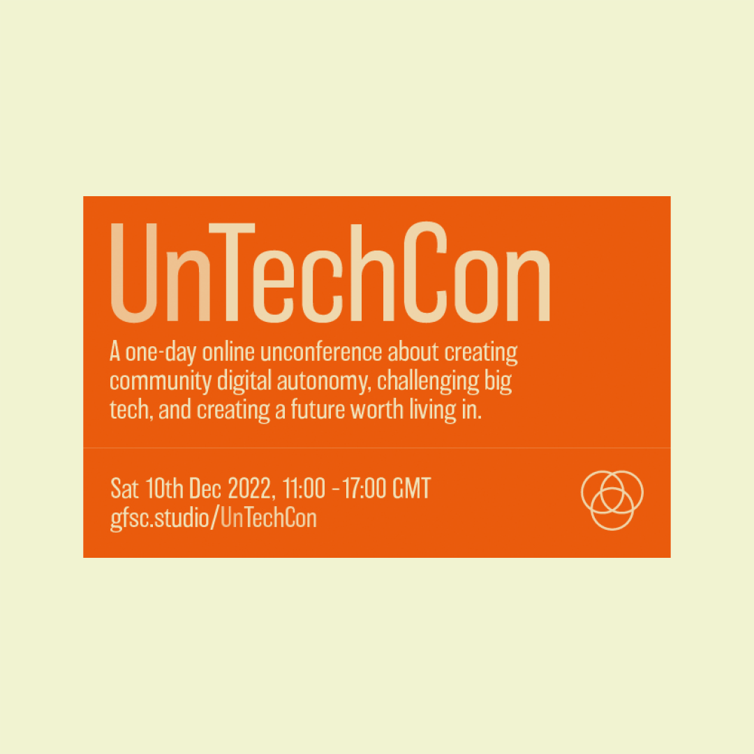 The UnTechCon flyer image